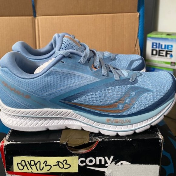 Saucony Women's Kinvara 12 Running Shoe; US 6.5 (Sky Storm) - Picture 1 of 7